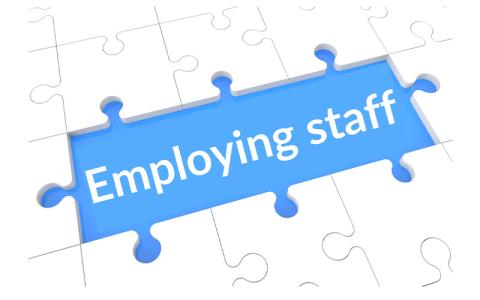 Employing staff