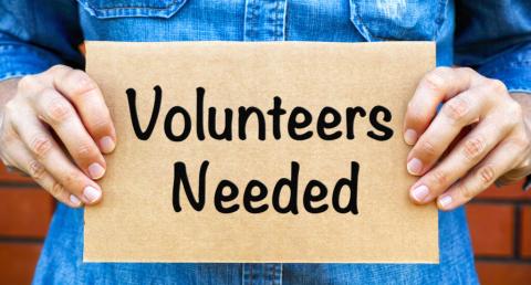 Volunteers needed